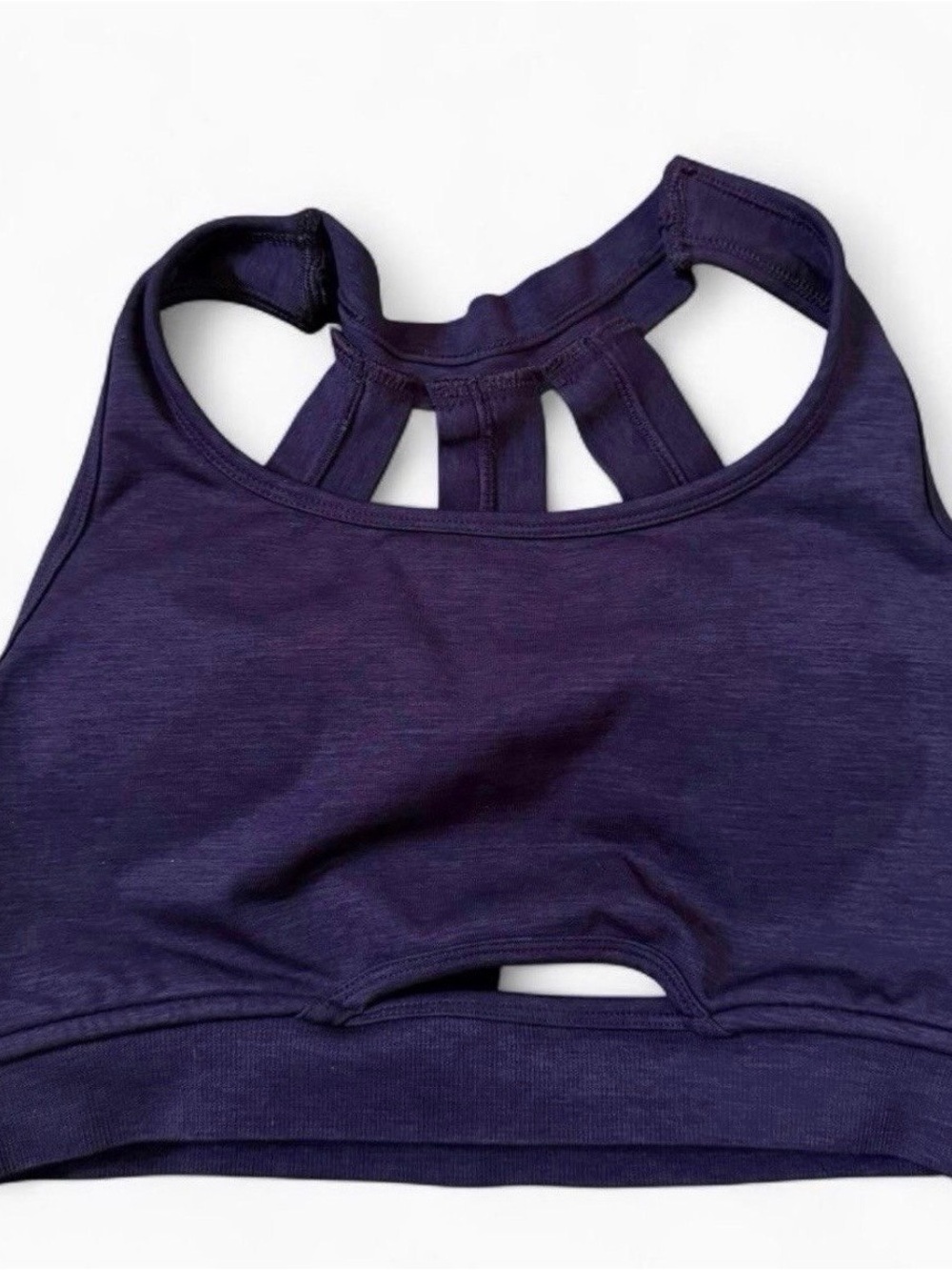 Alphalete trinity purple twilight paddded sports bra